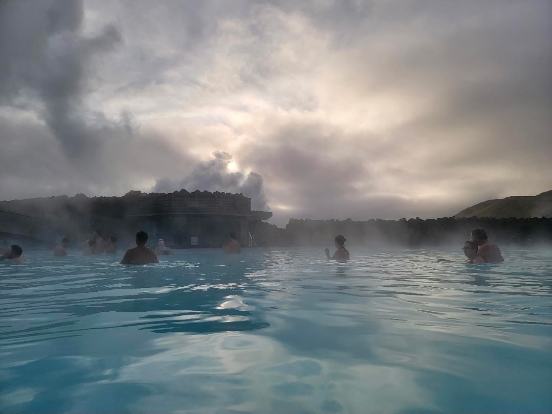 Blue Lagoon at dusk