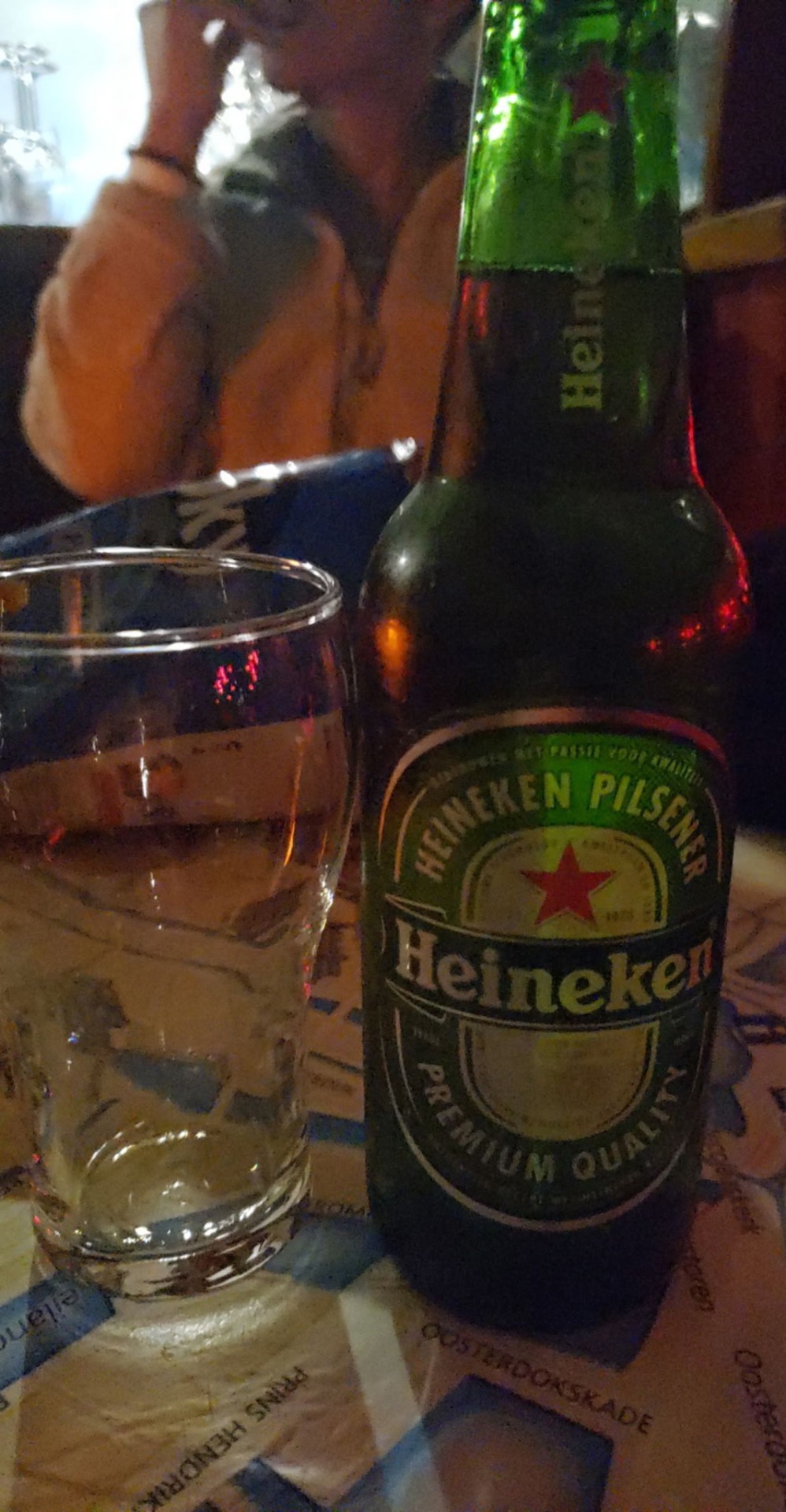 A pilsener at the end of a long walking day