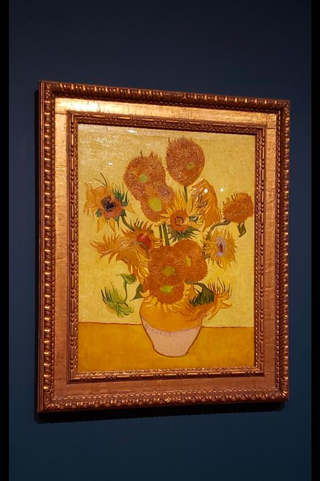 Van Gogh's Sunflowers at the Van Gogh Museum